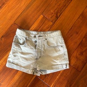 Carmar Stripped Denim Shorts